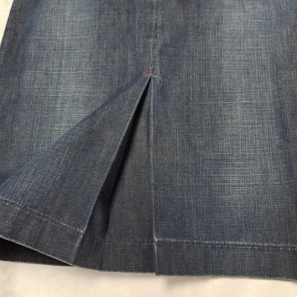 𝅺MISS Sixty Pleat front Jean Skirt - Picture 5 of 11